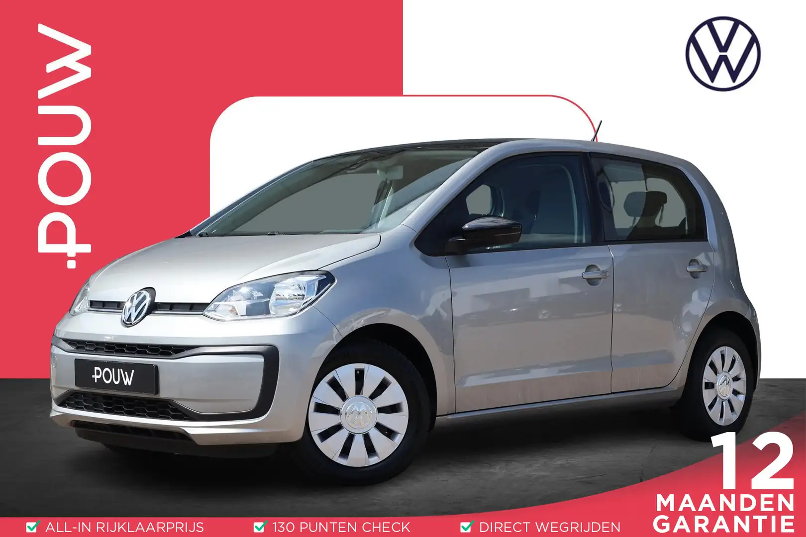 Volkswagen up! 1.0 60pk Move up! | Airco | Dakpakket | DAB radio Grau - 1