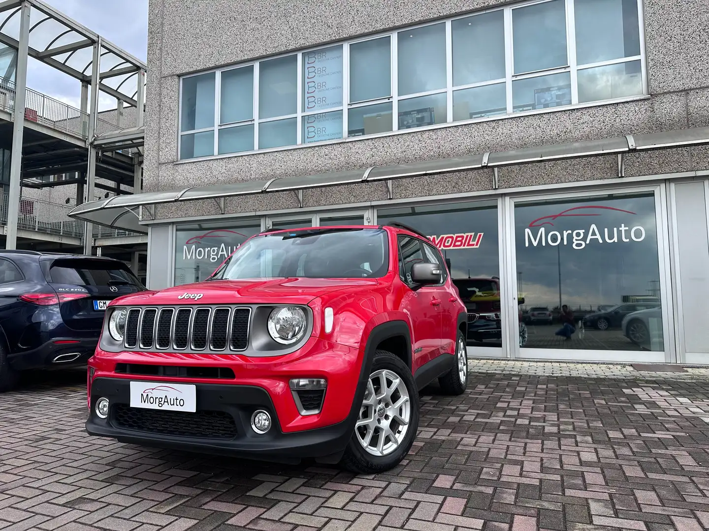 Jeep Renegade 1.6MJT 120CV AUTOMATICA! LIMITED! FARI LED! EURO6D Rosso - 1