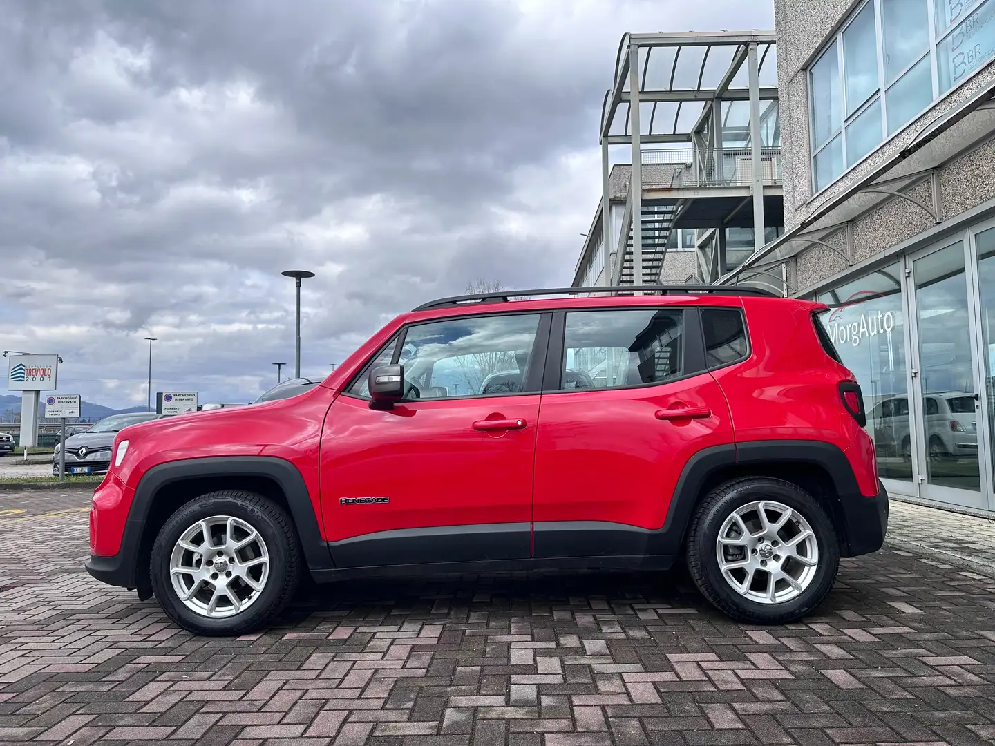 Jeep Renegade 1.6MJT 120CV AUTOMATICA! LIMITED! FARI LED! EURO6D Rosso - 2