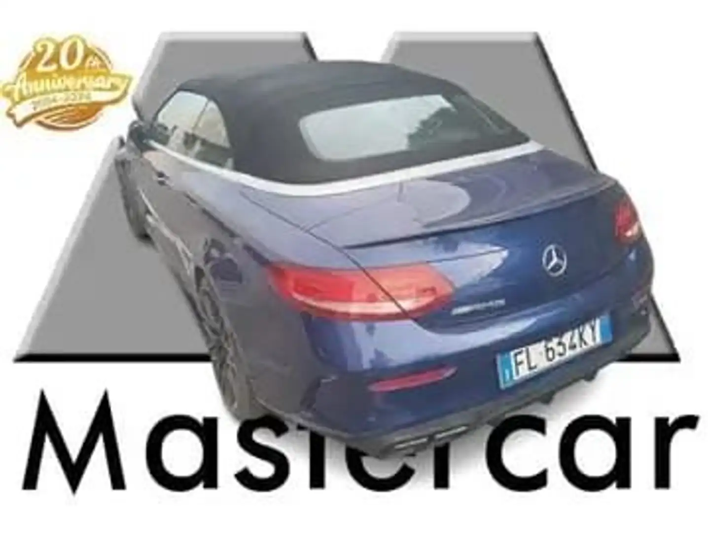 Mercedes-Benz C 63 AMG S 510cv Cabrio auto - FL634KY Blu/Azzurro - 2