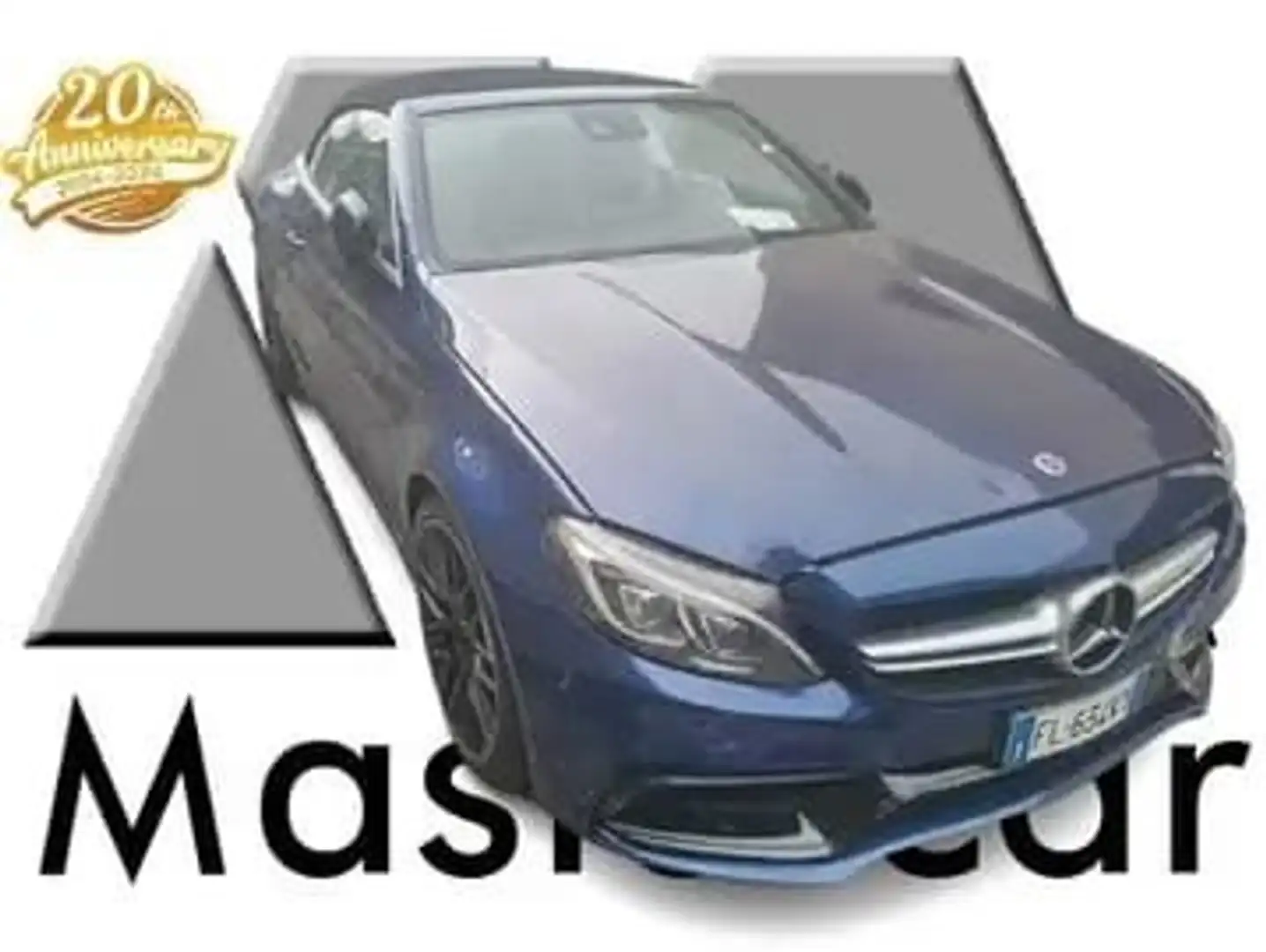 Mercedes-Benz C 63 AMG S 510cv Cabrio auto - FL634KY Blu/Azzurro - 1