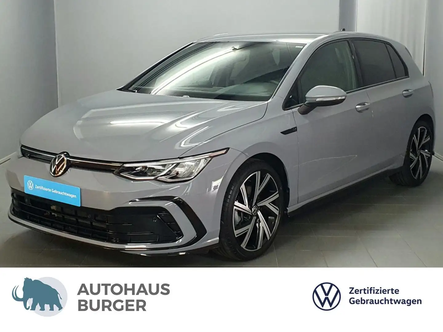 Volkswagen Golf VIII 1.5TSI R-Line/Navi/LED/AppConnect Klima Grau - 1