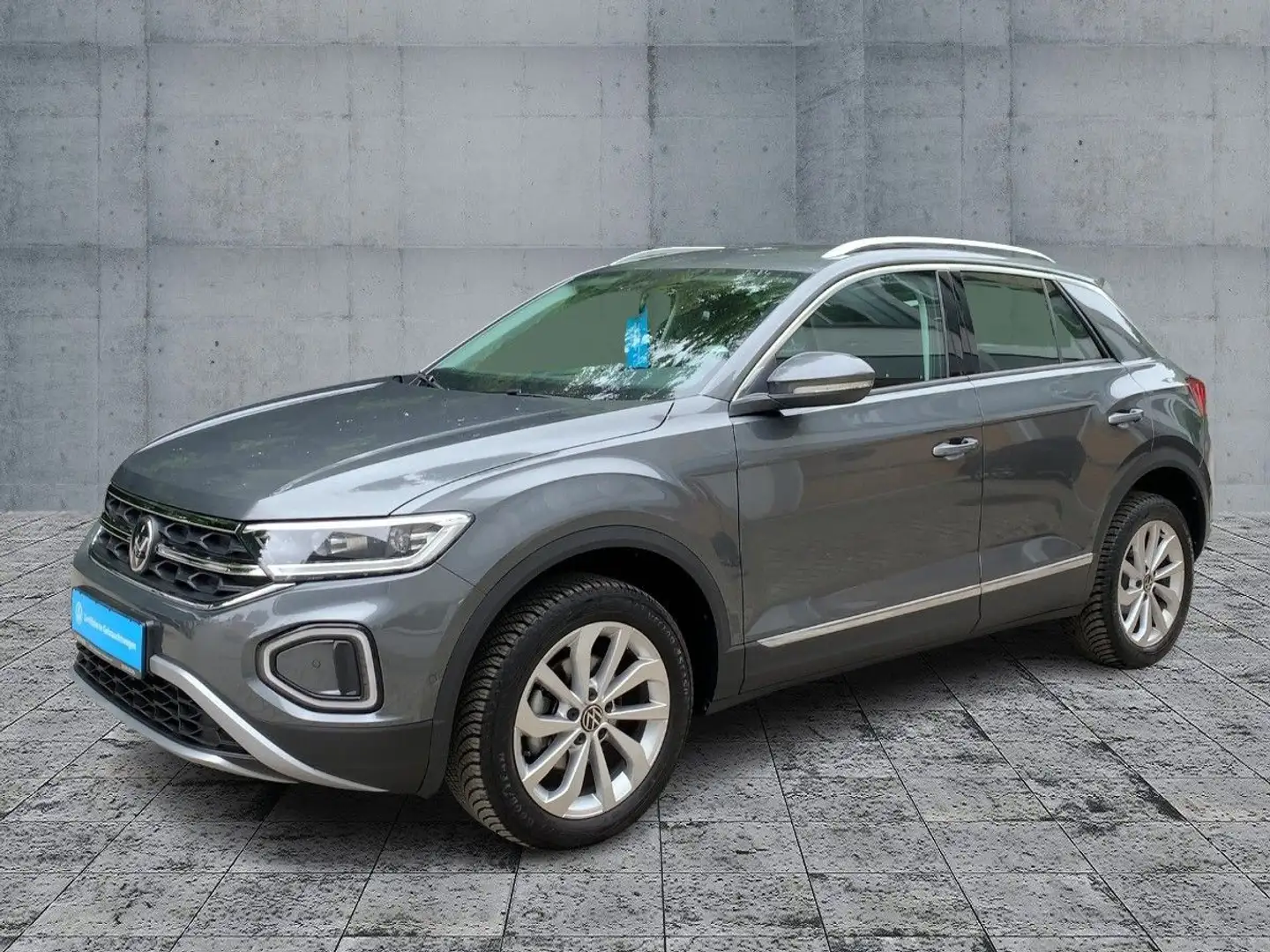 Volkswagen T-Roc 1.5 TSI STYLE 5JG+LEDplus+NAVI+STDHZG+ACC Gris - 2