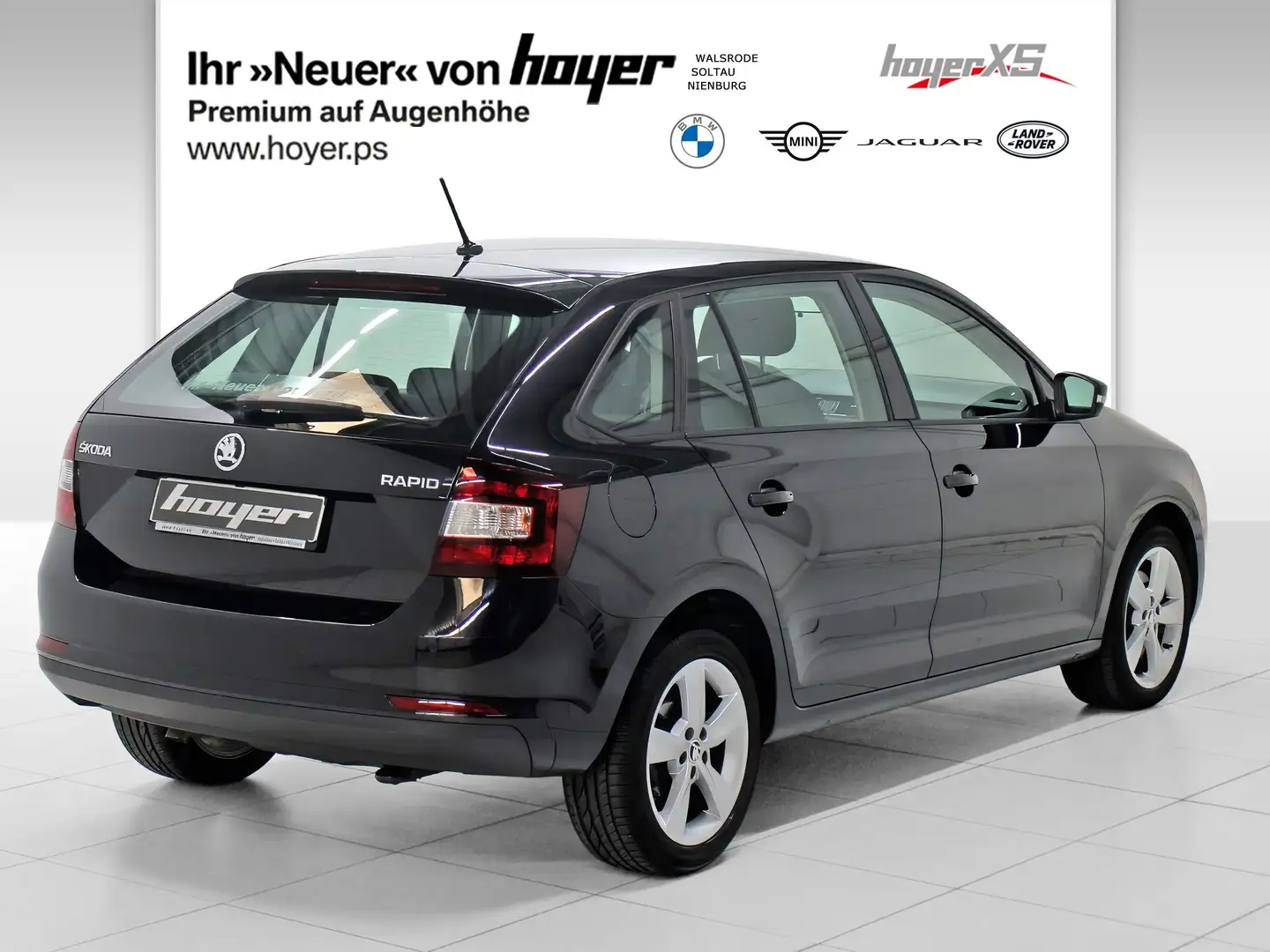 Skoda Rapid/Spaceback Rapid Spaceback 1.0 TSI DSG Cool Edition DAB Schwarz - 2