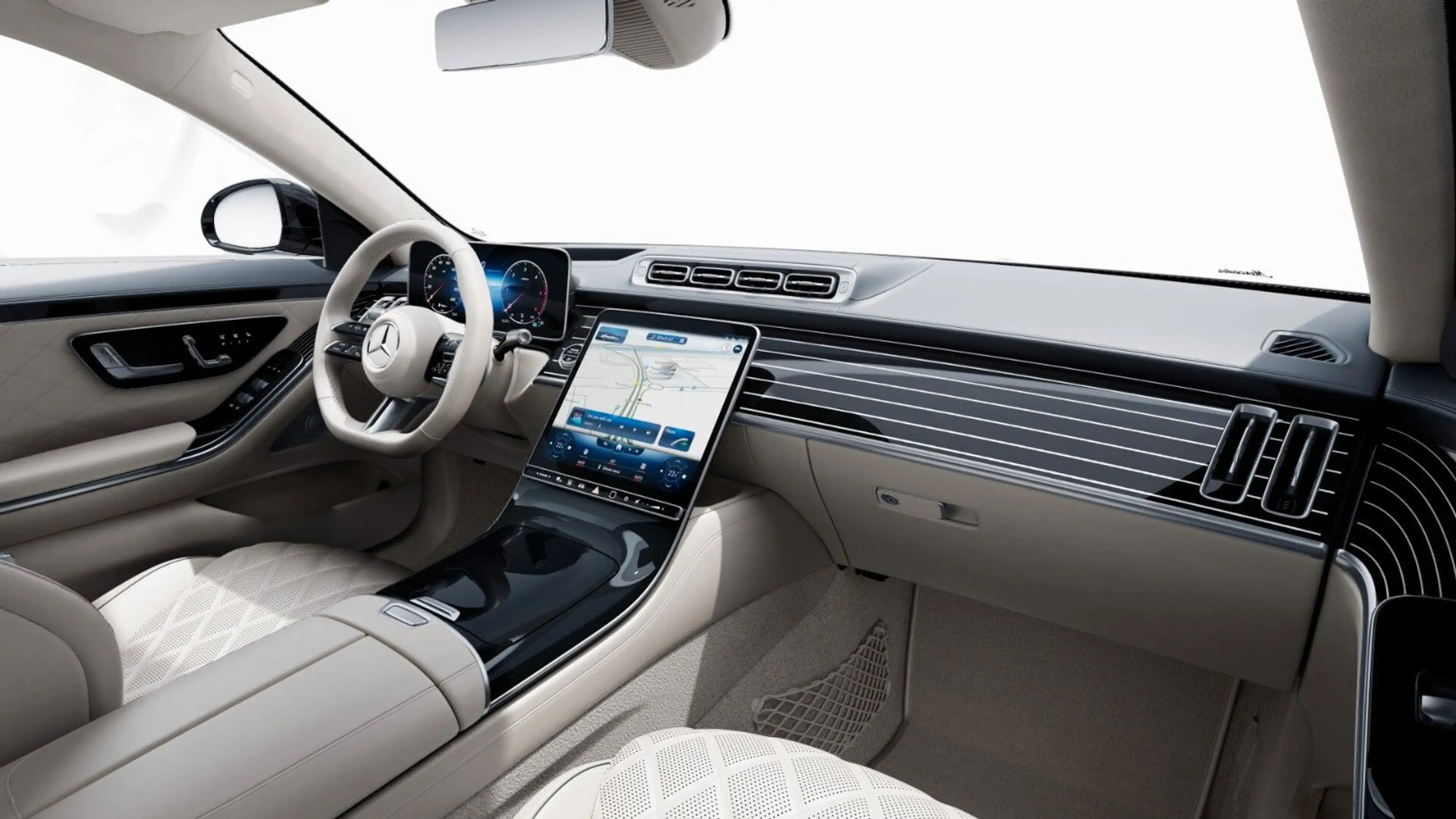 Mercedes-Benz S 400 d 4M L AMG/PANO/BURM/DISTR+/TV/BEIGE/AMBI+ — photo 5