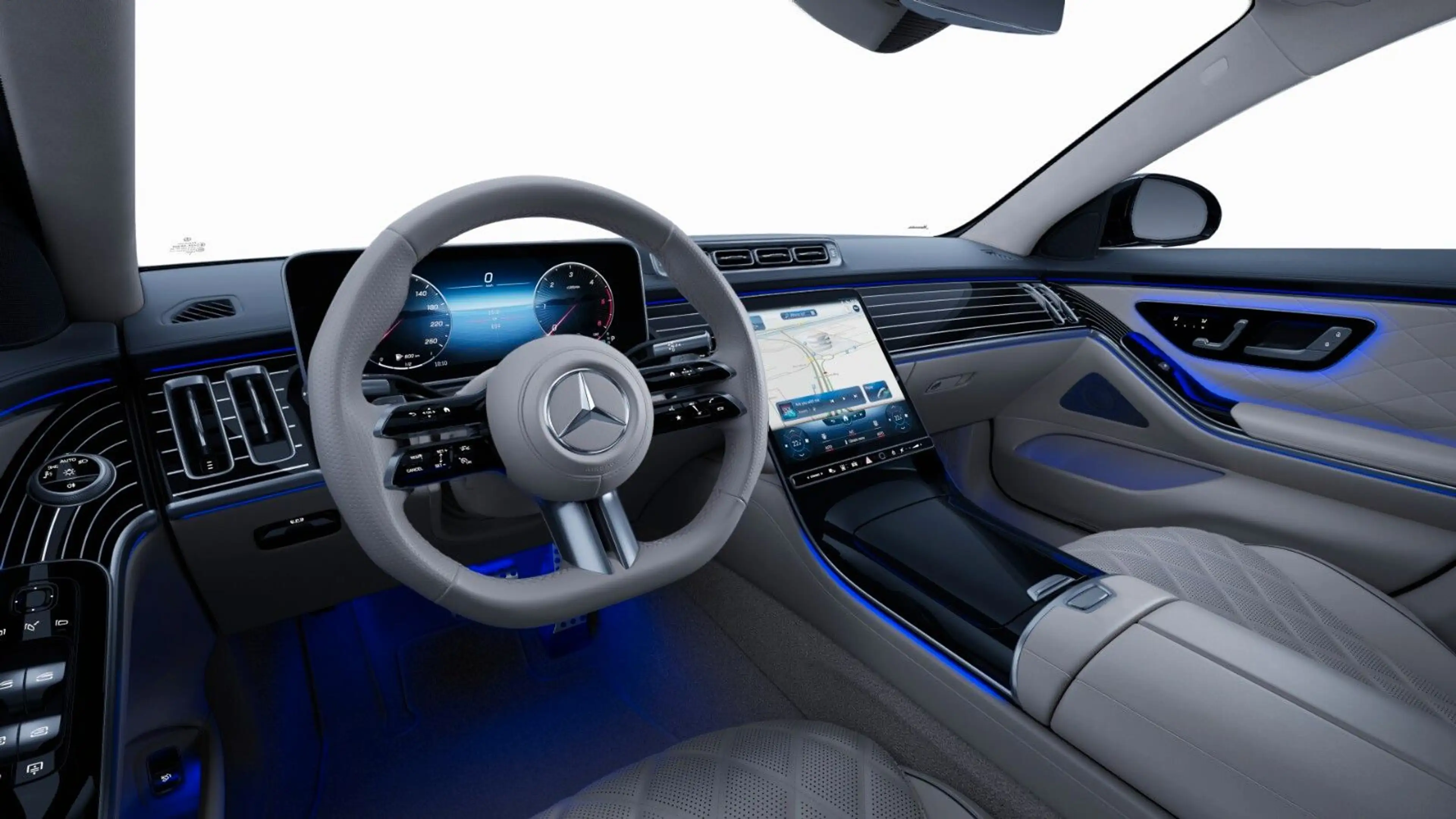 Mercedes-Benz S 400 d 4M L AMG/PANO/BURM/DISTR+/TV/BEIGE/AMBI+ — photo 9