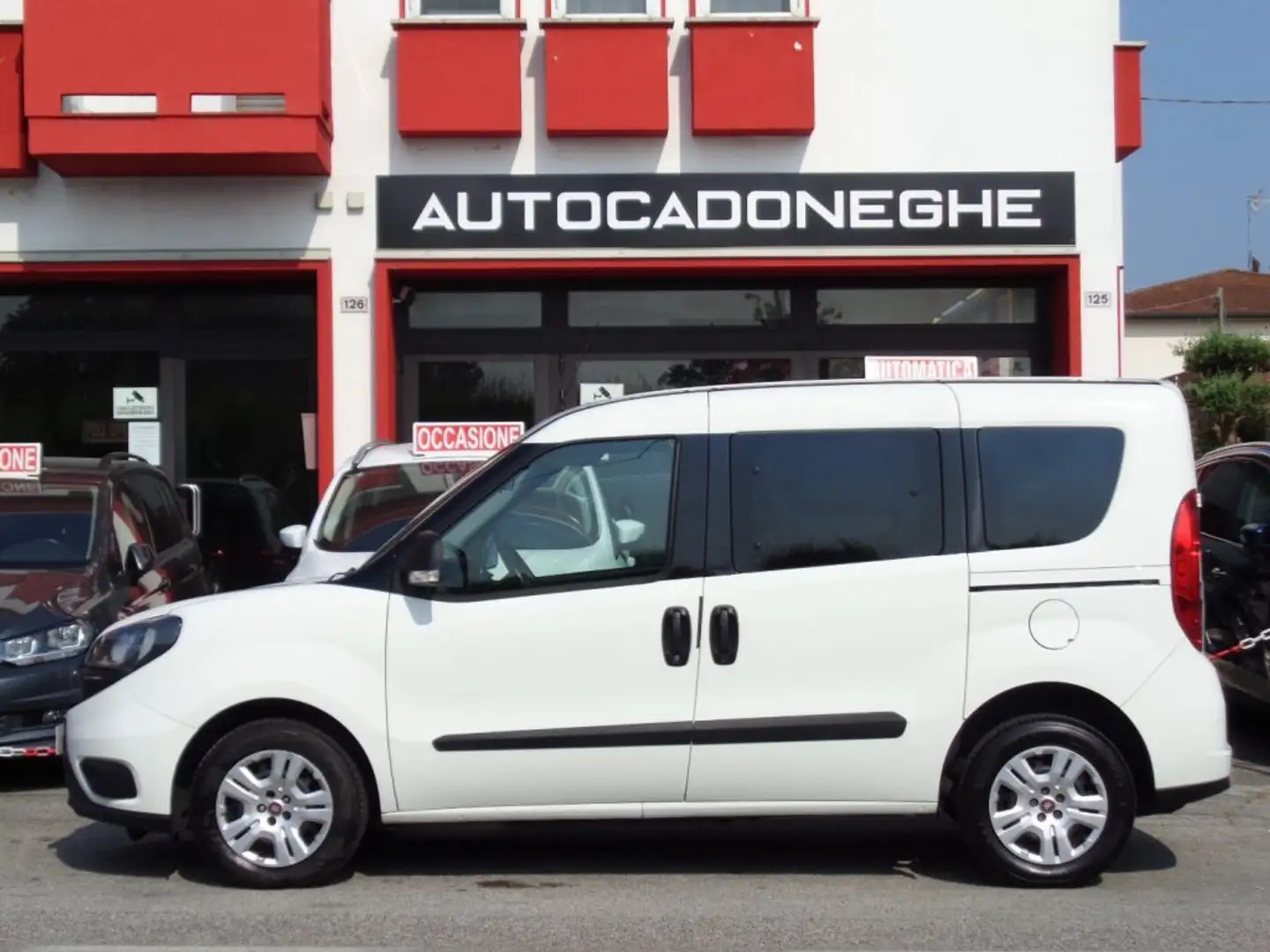 Fiat Doblo 1.6MJT N1 5 posti, KM CERTIFICATI FIAT, GARANZIA Bianco - 1