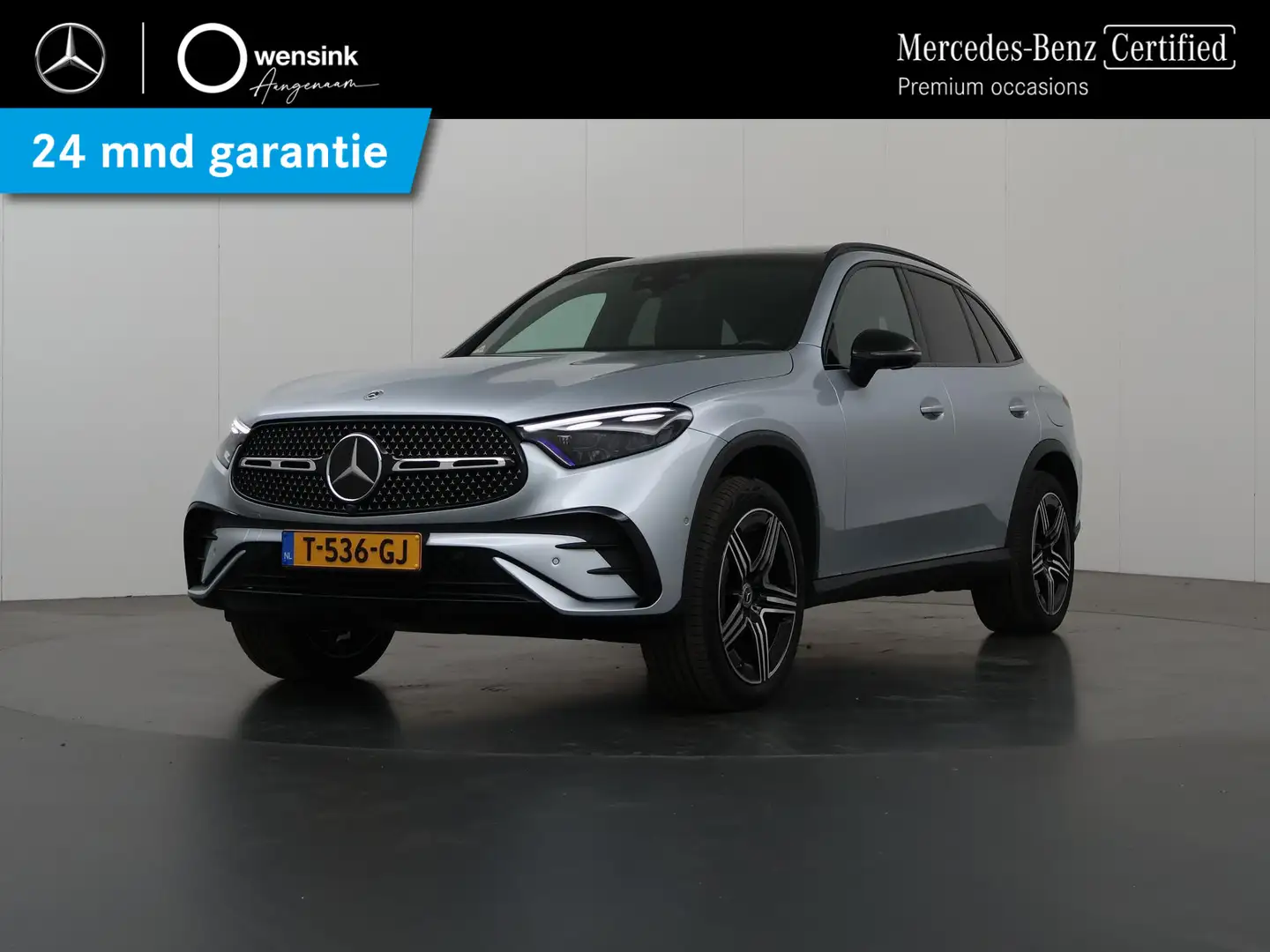 Mercedes-Benz GLC 300 300e 4MATIC AMG Line | Panoramadak | Rijassistenti Gris - 1