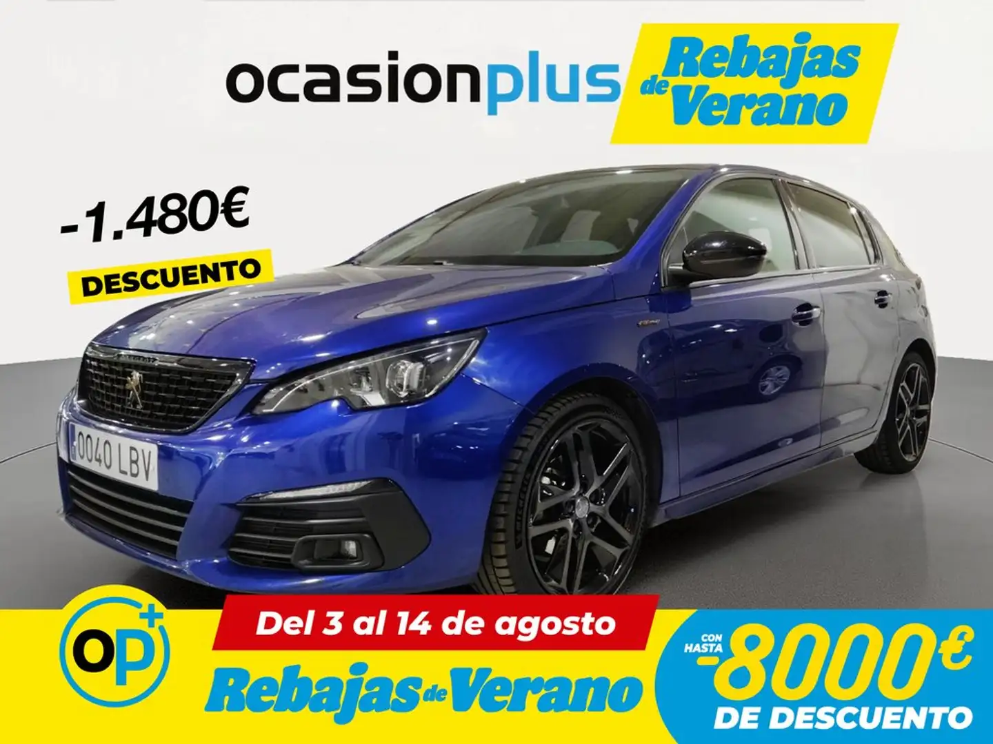 Peugeot 308 1.2 PureTech S&S GT Line 130 Azul - 1