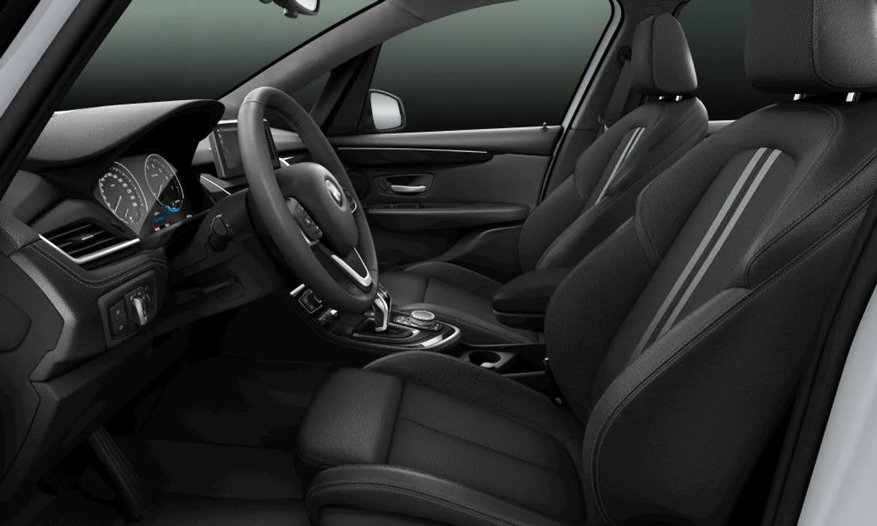 BMW 218 Sport Line LED PANO HUD 17" Silber - 2