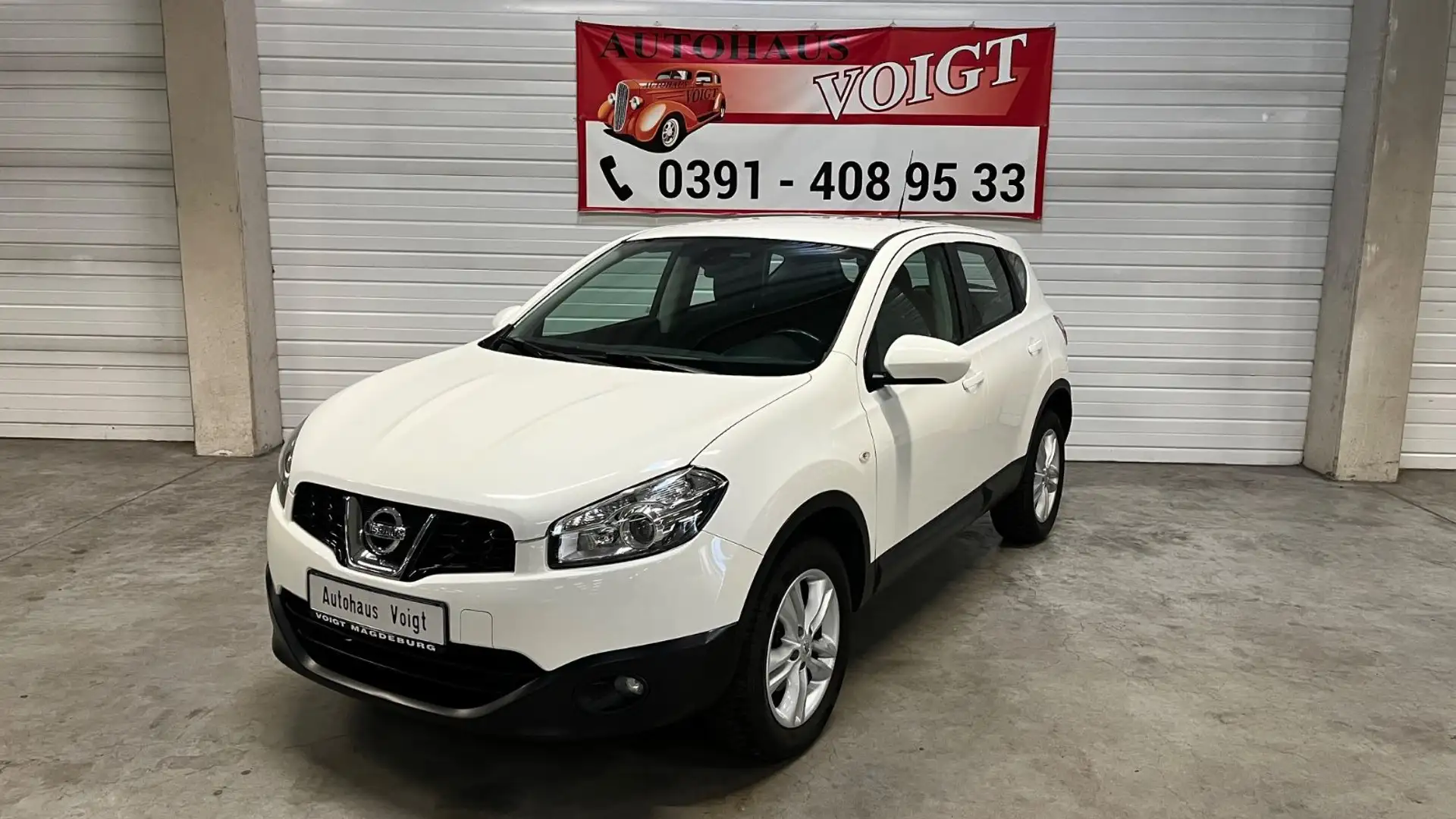 Nissan Qashqai Acenta Navi Tempomat Rückfahrcam. Blanco - 1