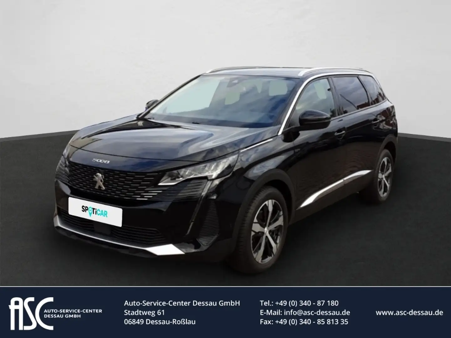 Peugeot 5008 ALURE 130 EAT8 , 7 Sitzer , Navi ,Kamera , Sitzhei Noir - 1