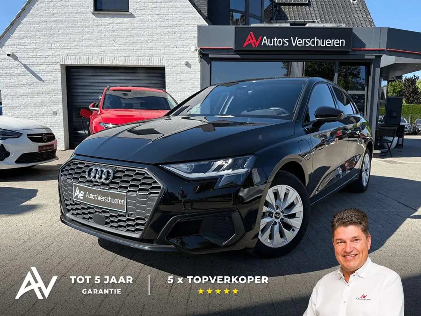 Audi A3 Sportback 40 TFSIe Attraction ** Virtual Navi... Zwart - 1