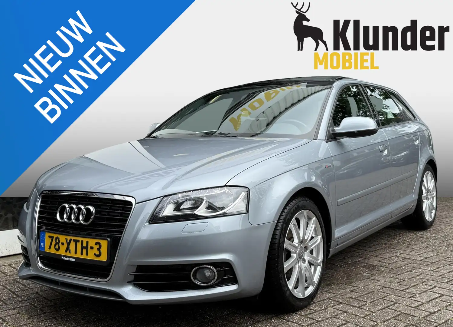 Audi A3 Sportback 1.2 TFSI Ambition Pro Line S |Panorama|N Gris - 1