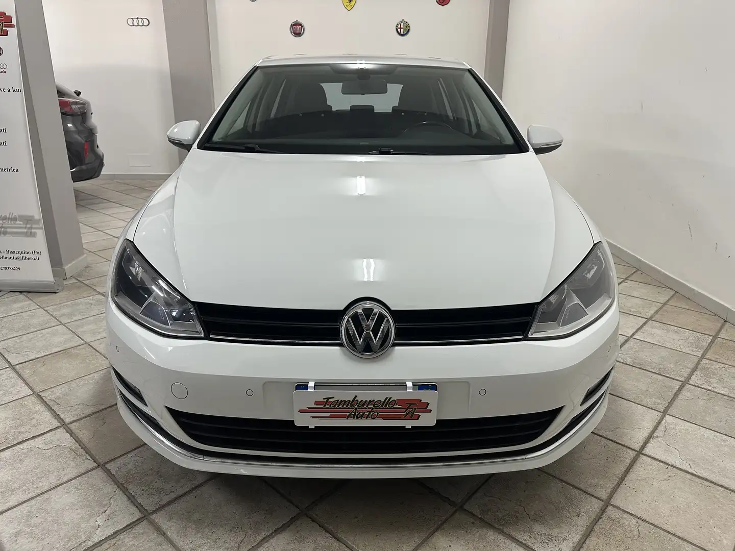 Volkswagen Golf 5p 1.6 tdi Highline Executive 110cv Bianco - 2
