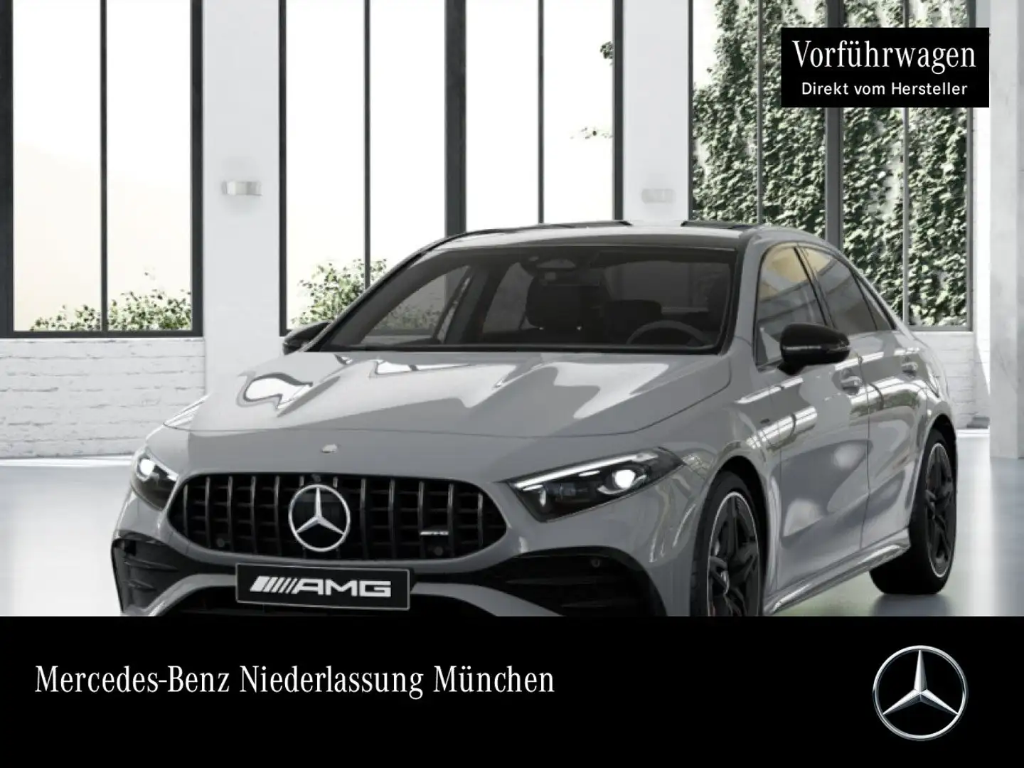 Mercedes-Benz A 35 AMG A 35 Lim 4M AMG+PANO+MULTIBEAM+STHZG+KAMERA+TOTW Šedá - 1