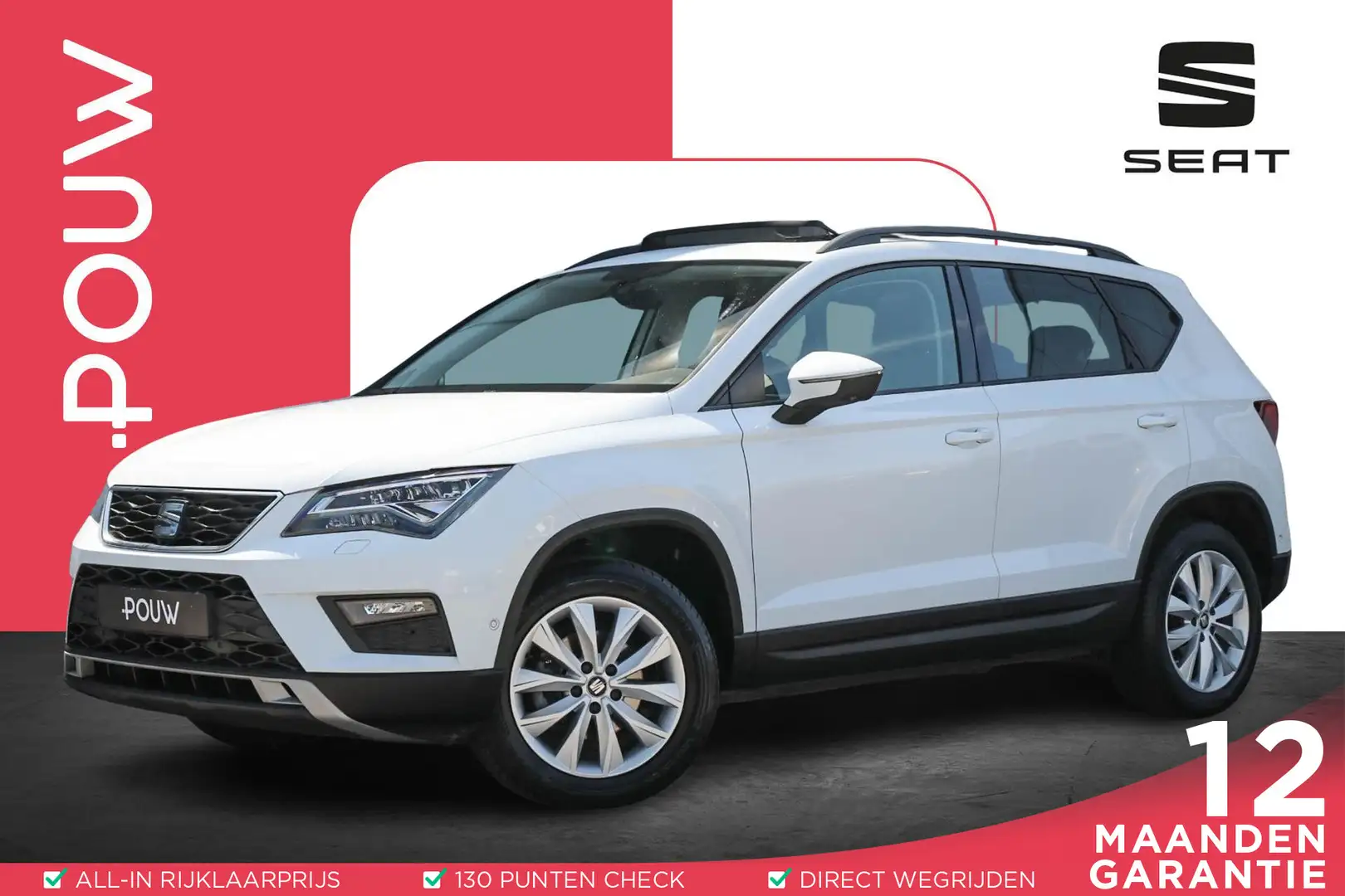 SEAT Ateca 1.5 TSI 150pk Style Business Intense | Panoramadak Weiß - 1