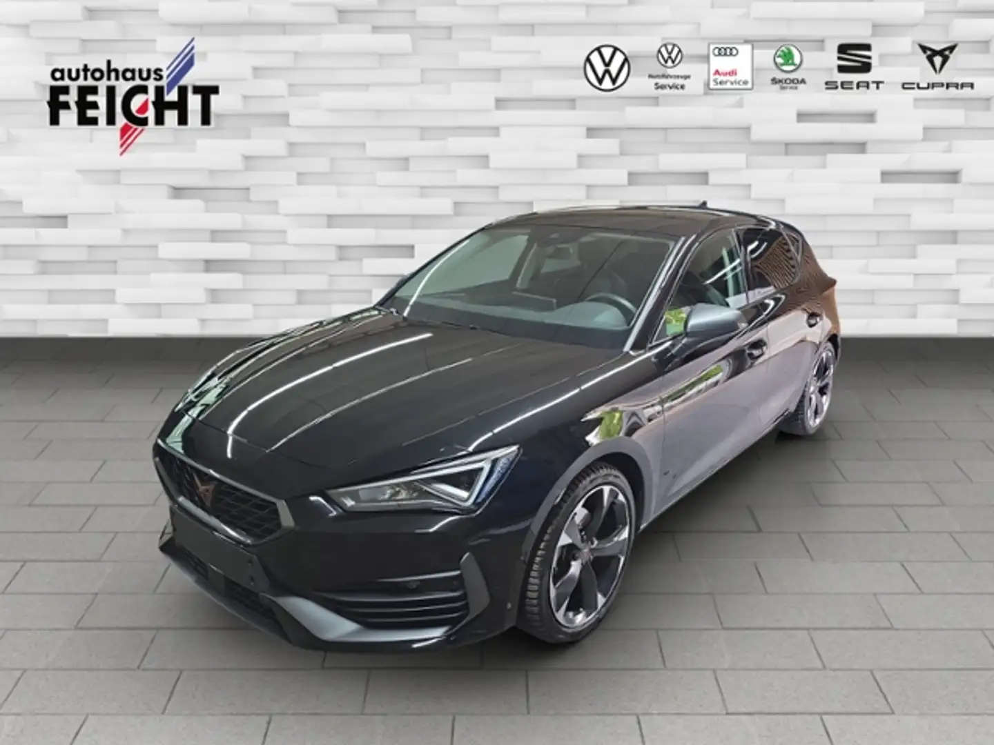 CUPRA Leon 2.0 TDI LED+NAVI+FULL LINK+PARKLENK+ACC+GJR Noir - 1