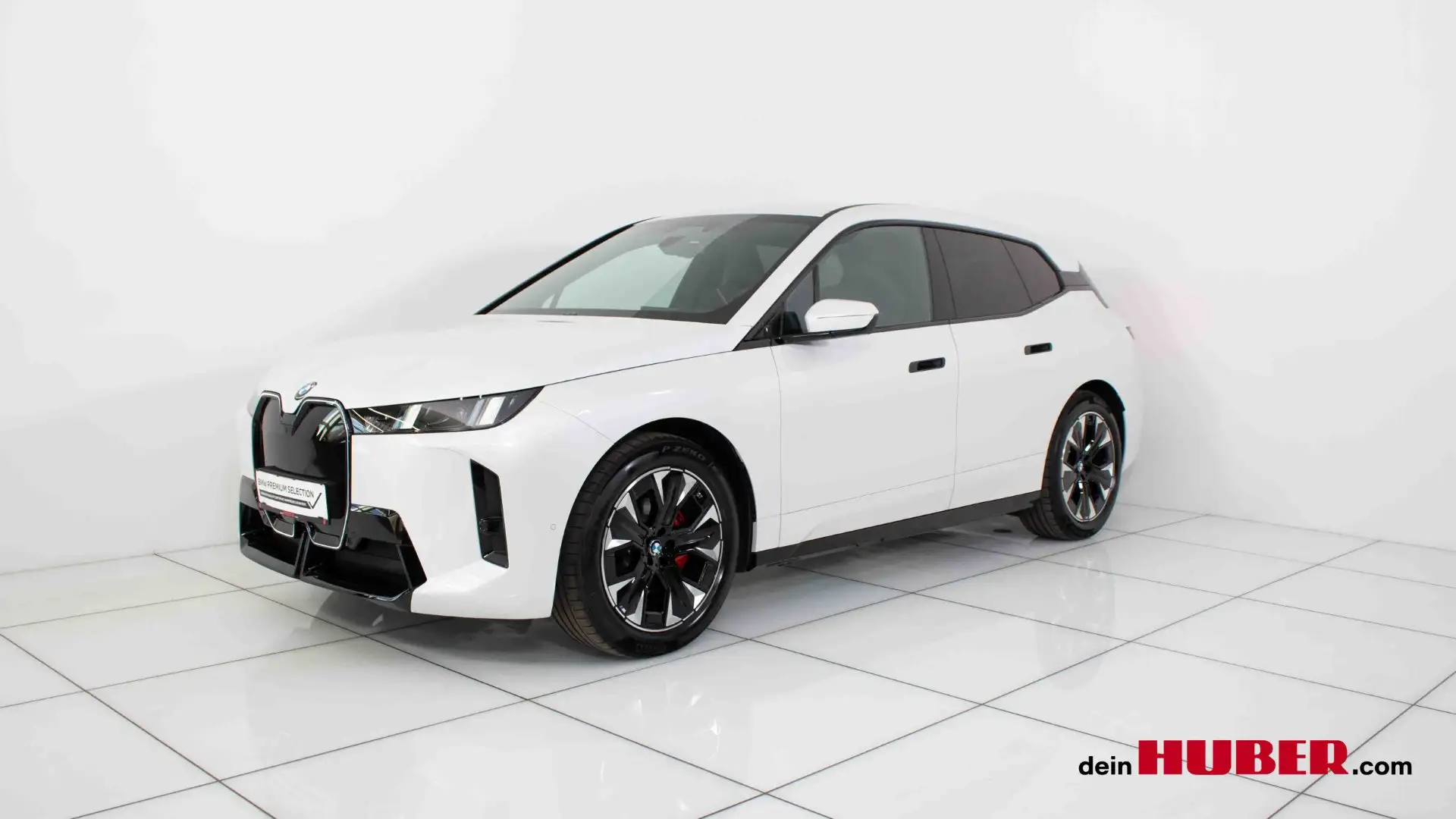 BMW iX xDrive45 Weiß - 1