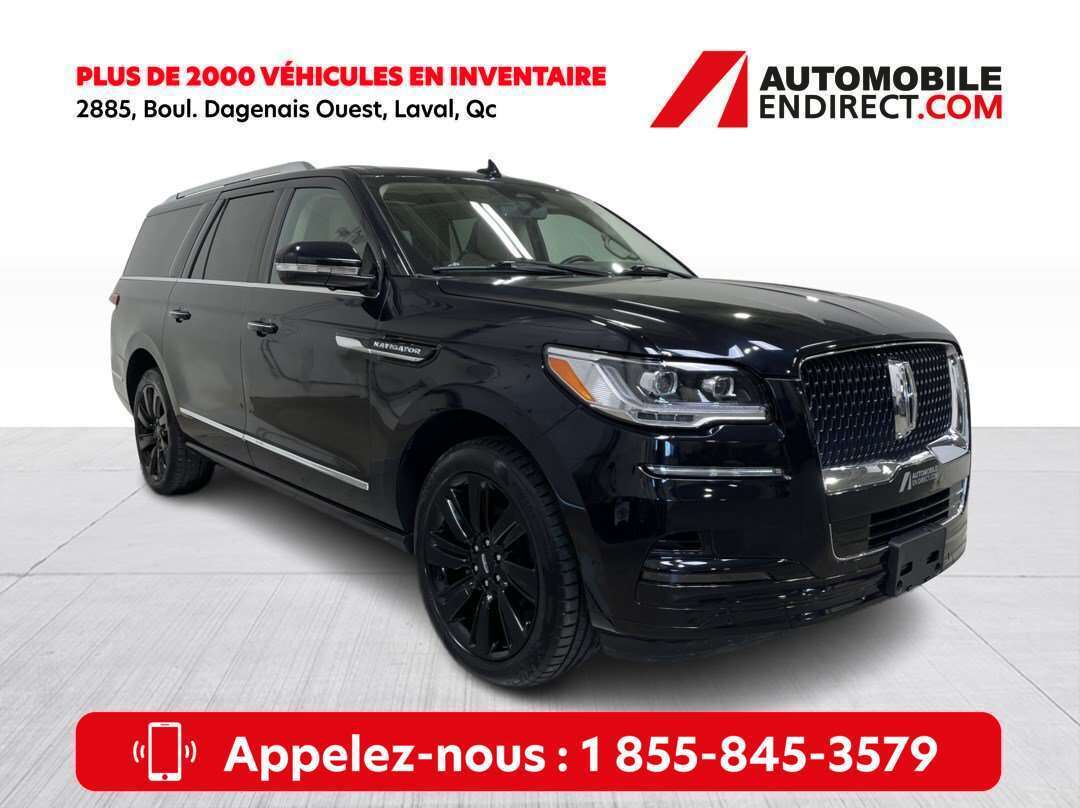 2022 Lincoln Navigator Reserve 4x4 7 Places Cuir Toit Pano GPS Sièges Ven