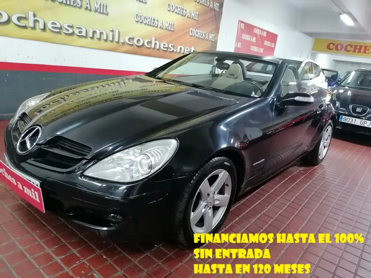 Mercedes-Benz SLK 200 K Negro - 1