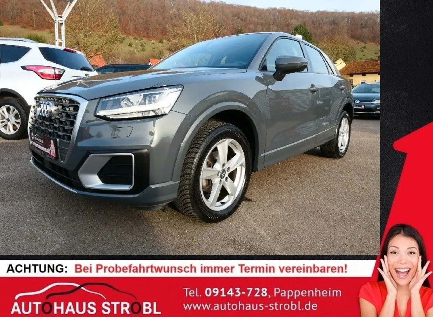 Audi Q2 35 TFSI S-tronic Sport/ AHK/ LED Grau - 1