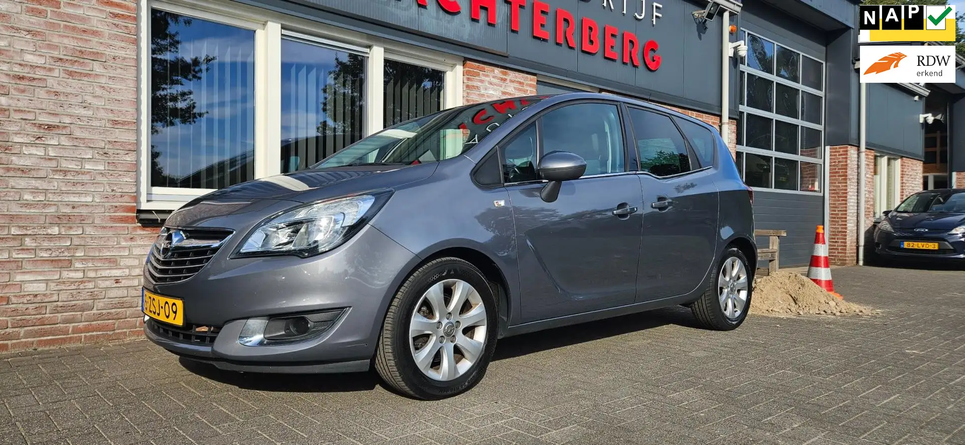 Opel Meriva 1.4 Turbo Cosmo Trekhaak! NAP! Navigatie! Dealer O Grijs - 1