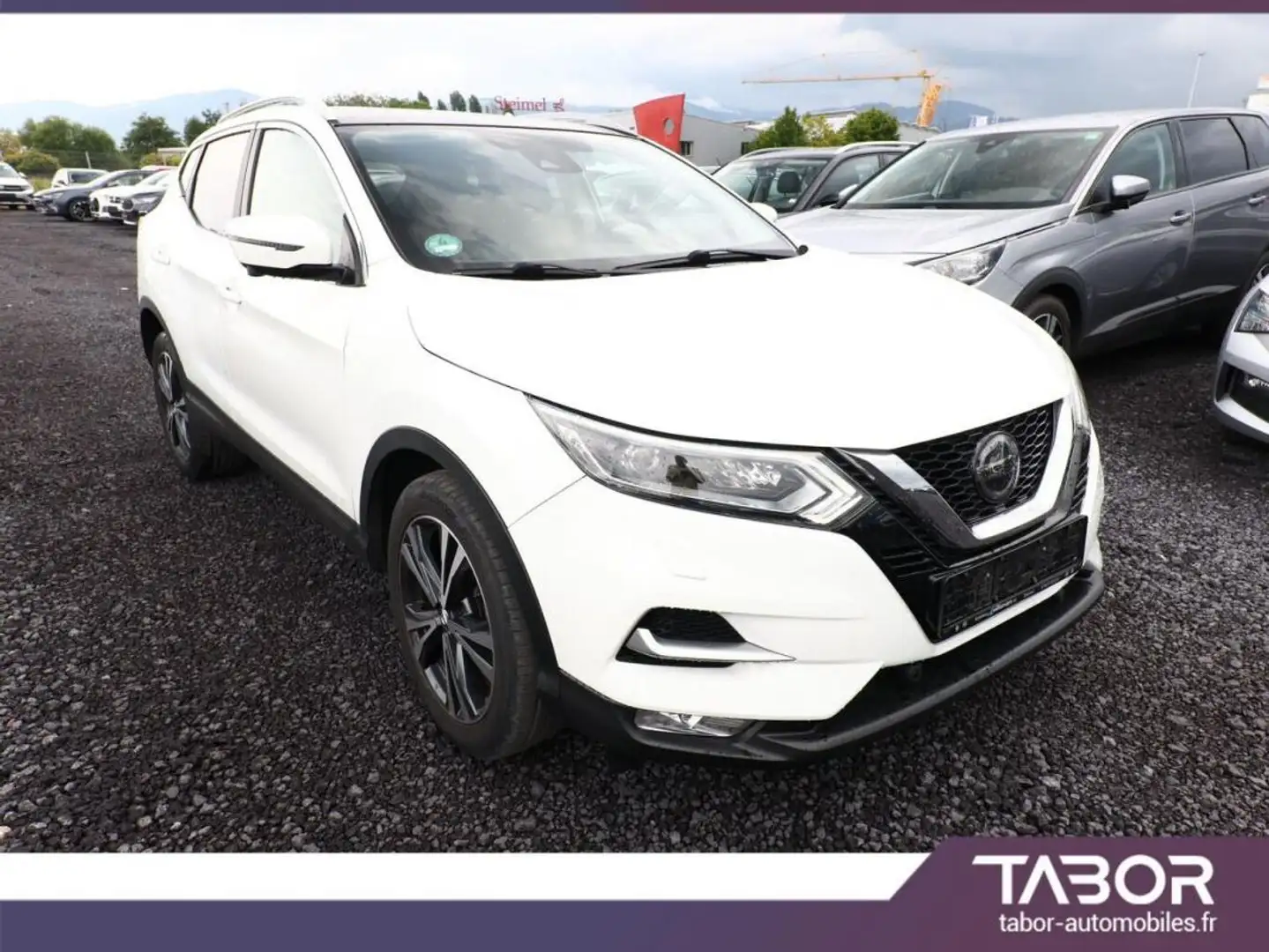 Nissan Qashqai 1.3 DIG-T 160 DCT N-Connecta GPS Blanc - 2