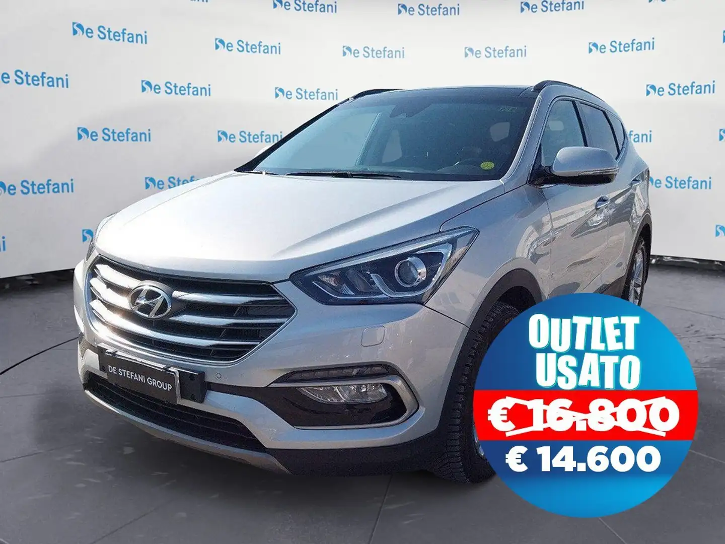 Hyundai SANTA FE Santa Fe 2.2 crdi Xpossible 4wd auto Argent - 1