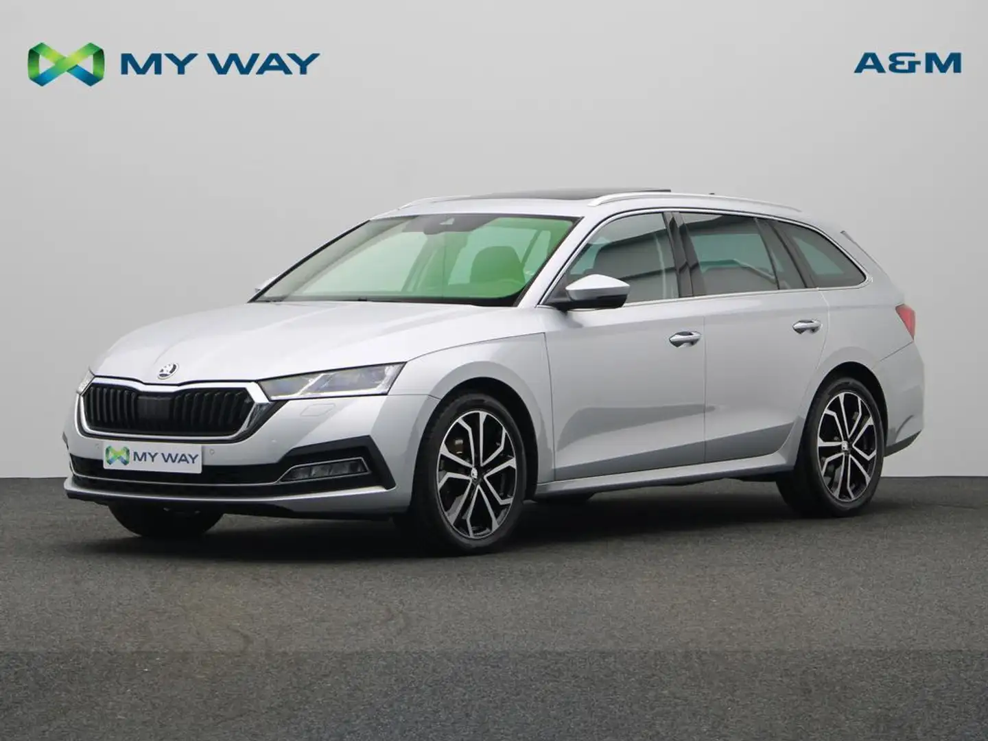 Skoda Octavia Style 1.5 TSI 150 PK  PANORAMISCH DAK Argent - 1