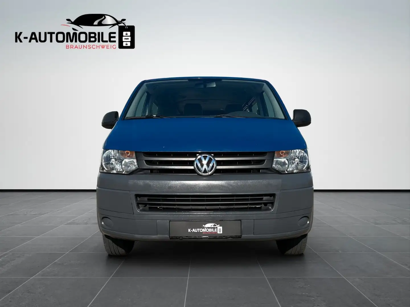 Volkswagen T5 Transporter Kasten-Kombi lang 9.Sitzer Klima Blau - 2