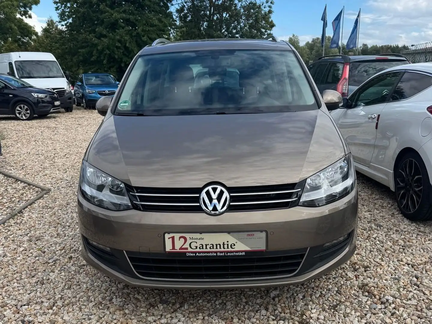 Volkswagen Sharan Cup*7-Sitzer*TÜV+Service Neu* Gold - 2