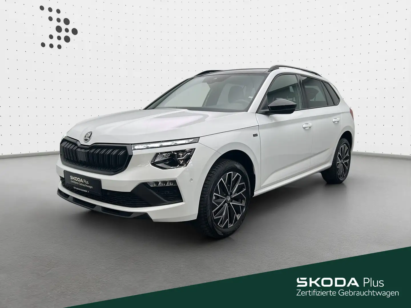 Skoda Kamiq Selection 1.5 TSI*AHK*KAM*PANO*Matrix*SHZ* Weiß - 1