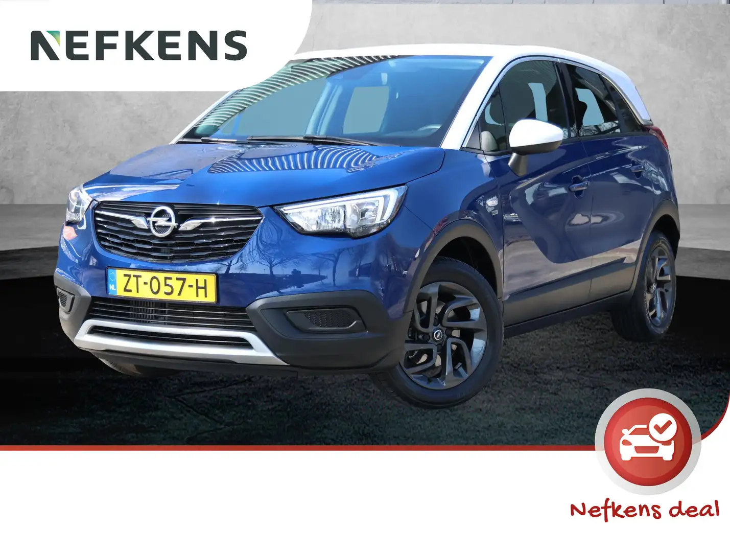 Opel Crossland X 110pk Turbo 120 Jaar Edition | 1ste eigenaar | Tre Blauw - 1