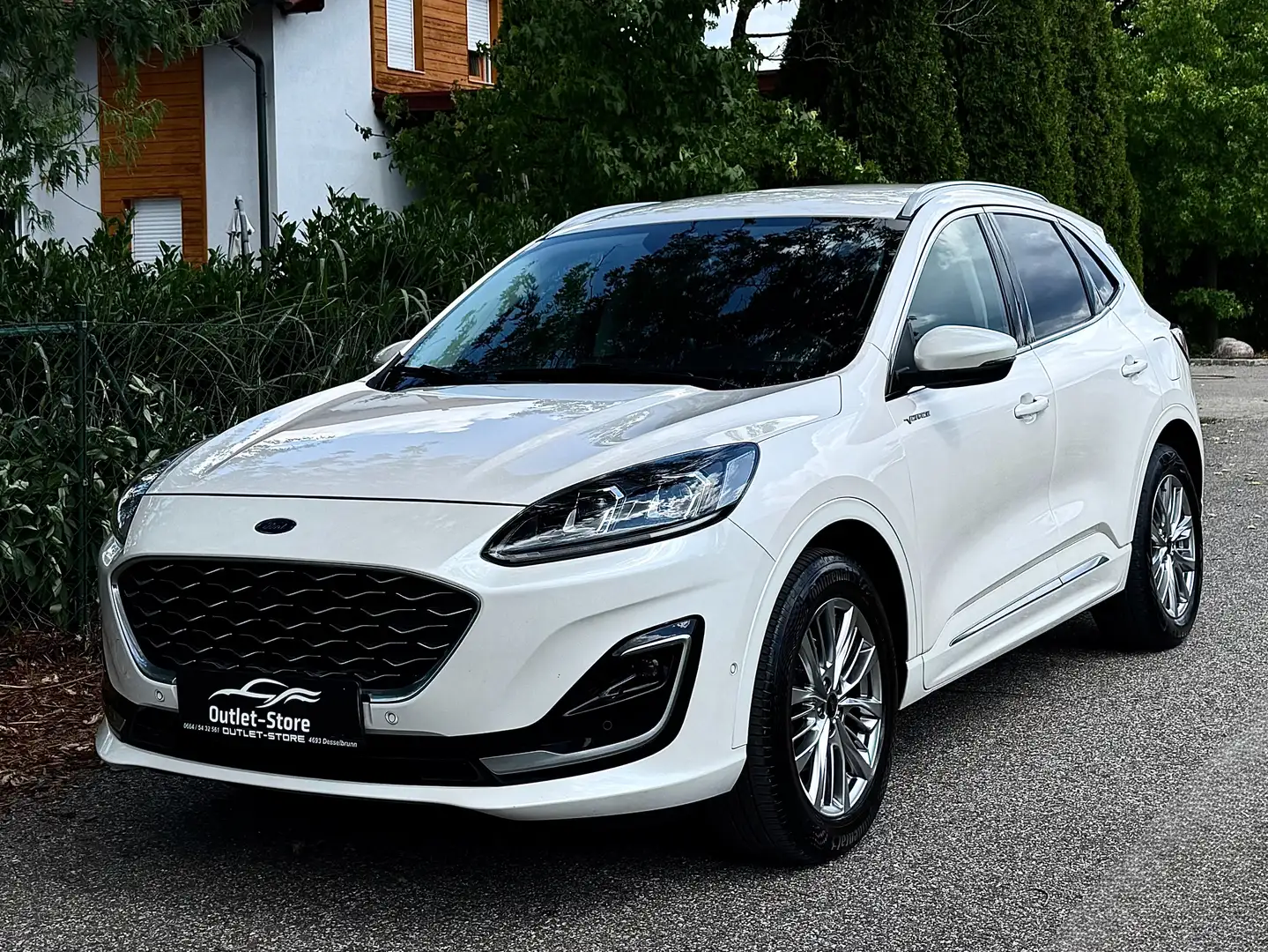 Ford Kuga 2,0 TDCi Aut. Vignale*Leder*HUD*Bang&Olufsen*VOLL* Weiß - 1