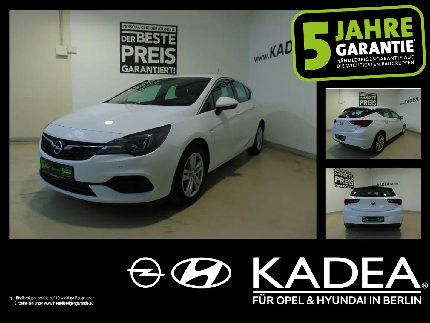 Opel Astra K 1.2 LED,Kamera,PDC,AGR,L+Sitzhzg,KlimaA. Blanc - 1