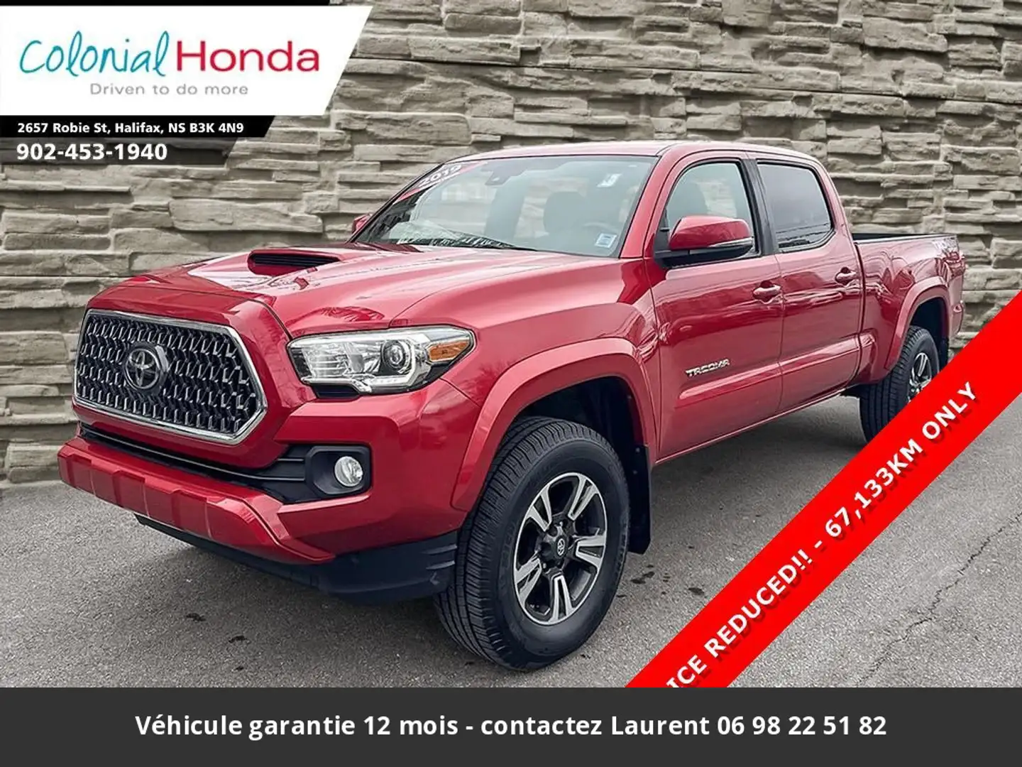 Toyota Tacoma SR5 Tout compris hors homologation 4500e Rouge - 1