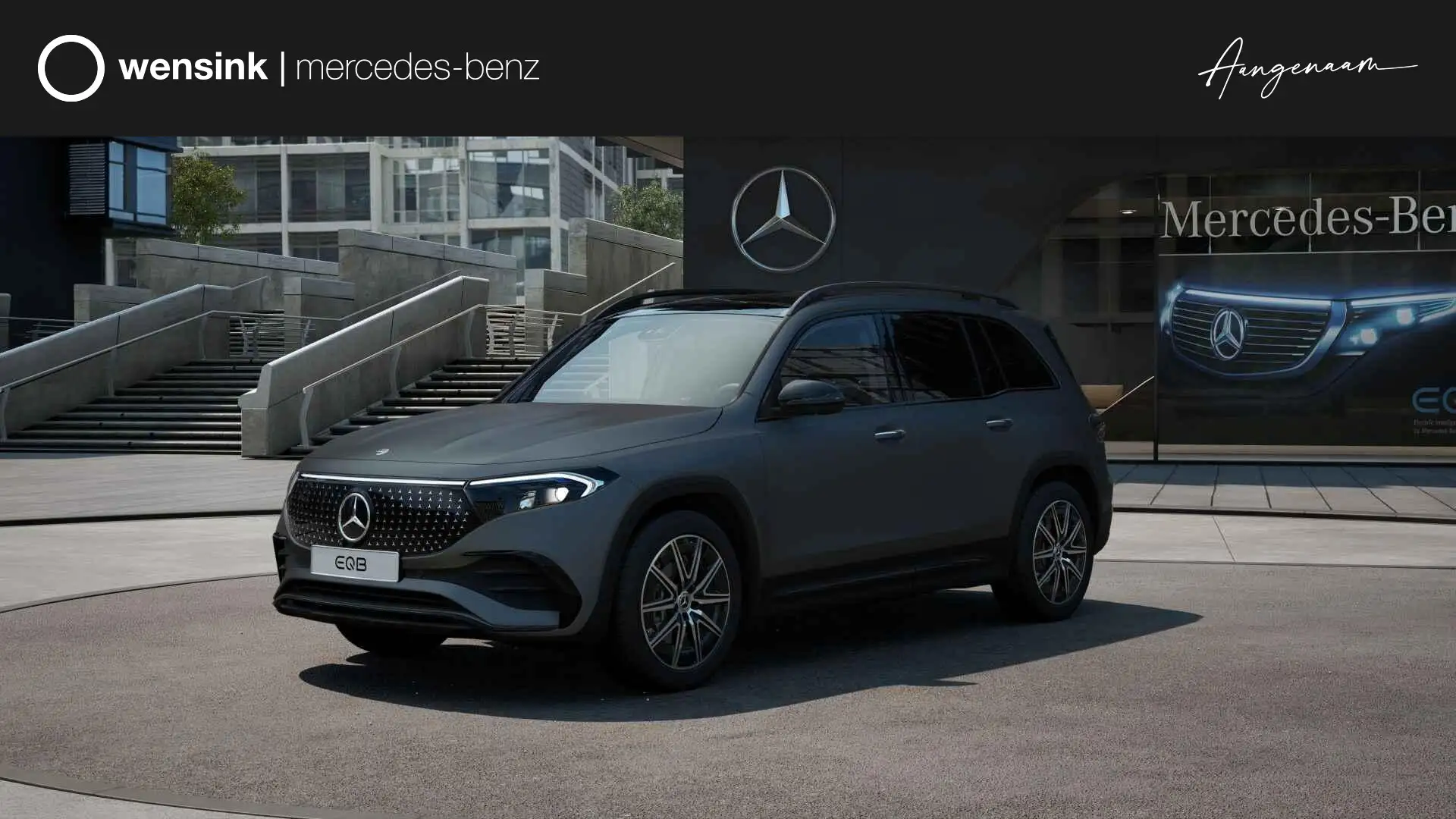 Mercedes-Benz EQB 250 250+ AMG Line 71 kWh | Panoramaschuifdak | Burmest Grijs - 1