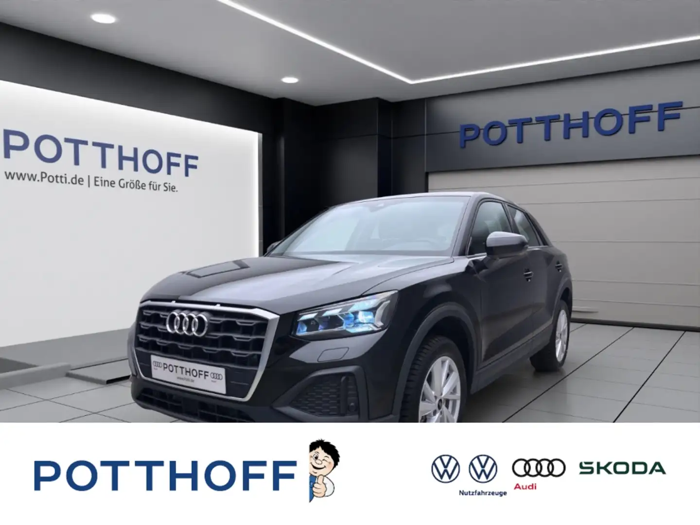 Audi Q2 30 TDI MATRIX PDC KAMERA SITZHZG Schwarz - 1