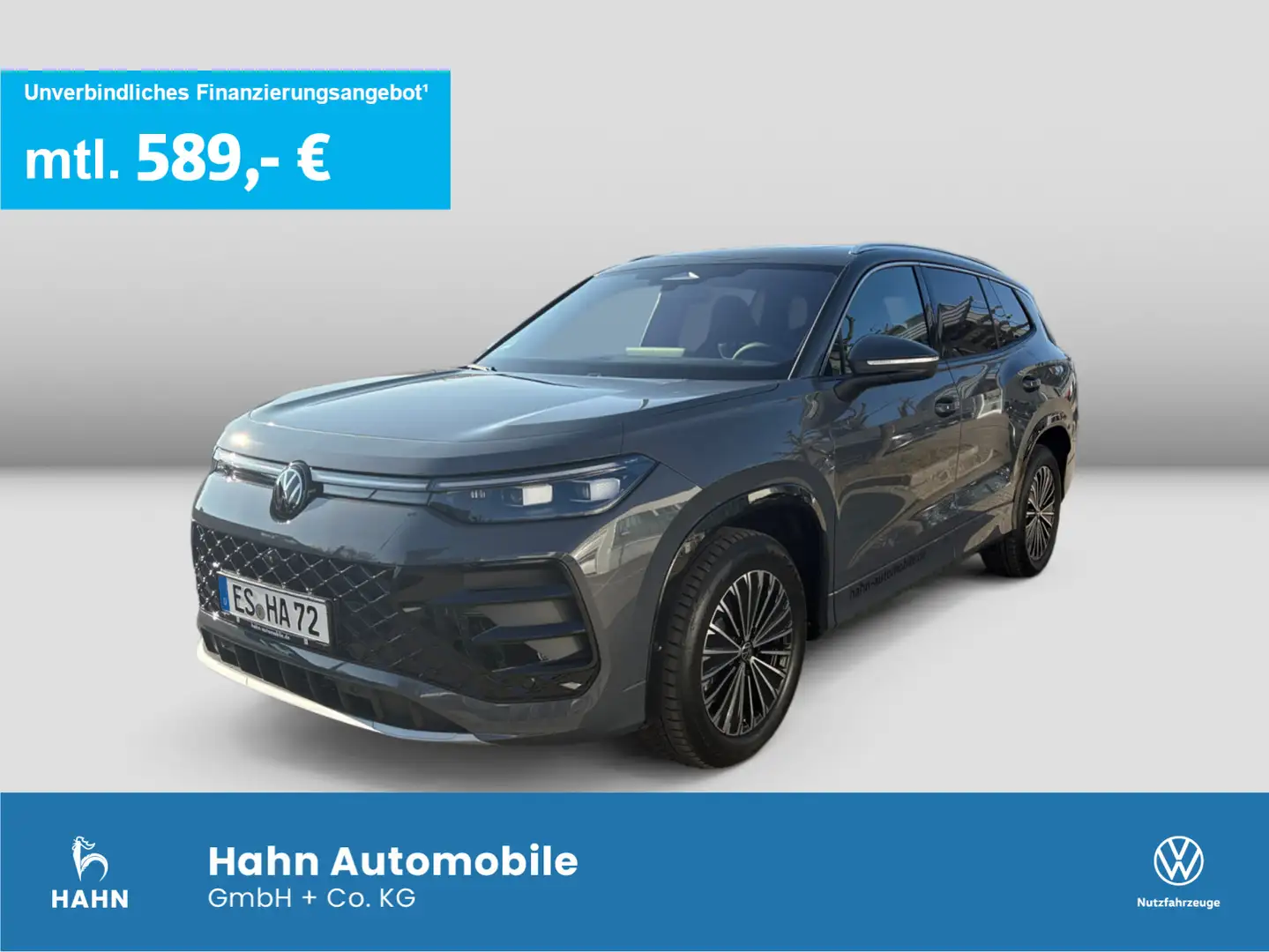 Volkswagen Tayron R-Line 2,0TDI DSG 4MO 193PS AHK Standheiz Grau - 1