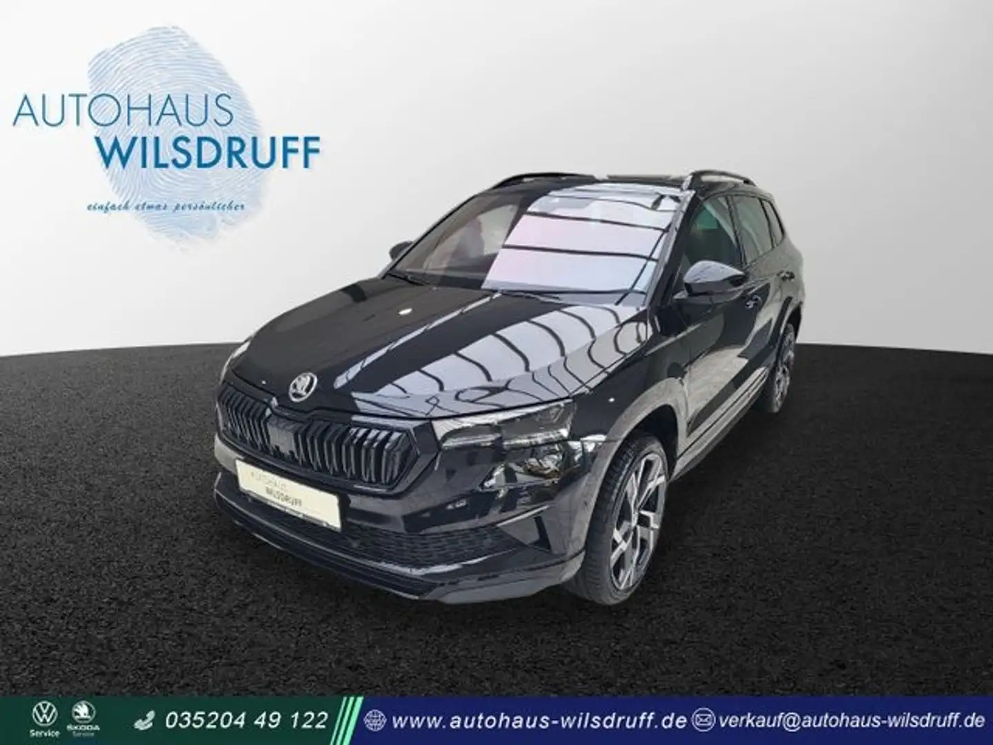 Skoda Karoq 1.5 TSi Sportline ACC LED AHK 360 KAMERA Noir - 1