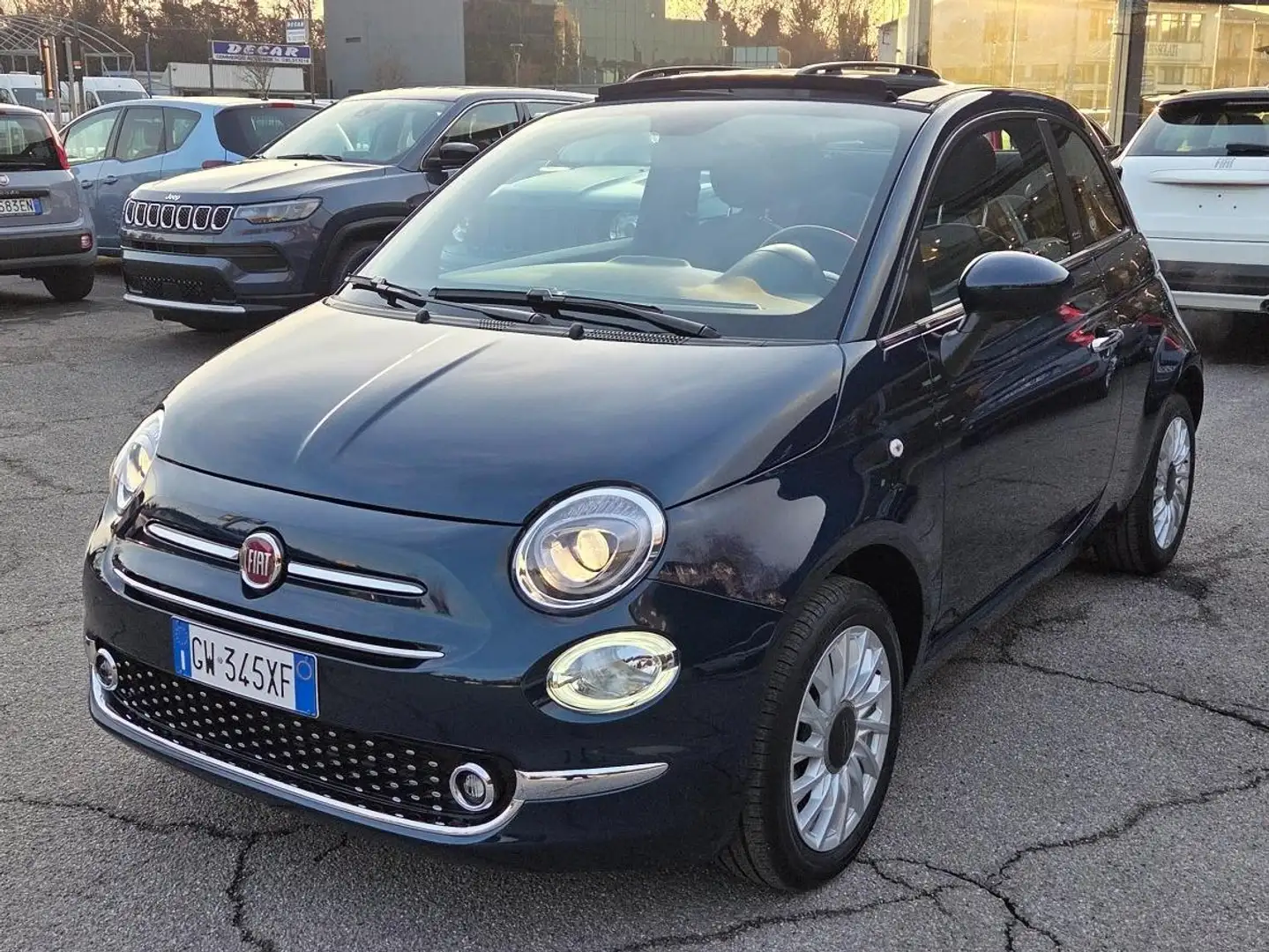 Fiat 500C 500C III 2015 1.0 hybrid Dolcevita 70cv Blu/Azzurro - 1