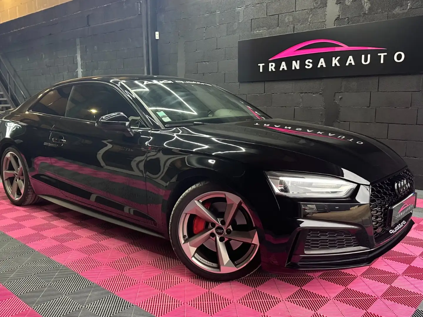 Audi A5 A5 V6 3.0 TDI 272 Tiptronic 8 Quattro S Line Schwarz - 1