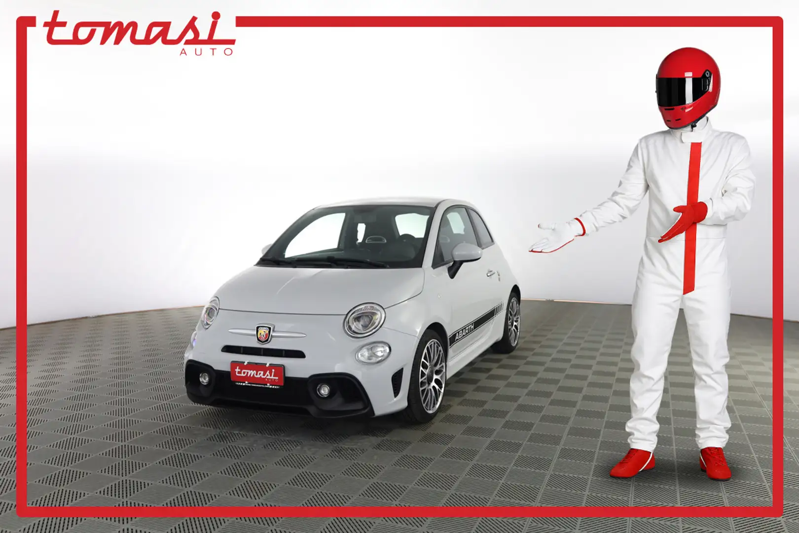 Abarth 595 595 1.4 Turbo T-Jet 145 CV Grau - 1