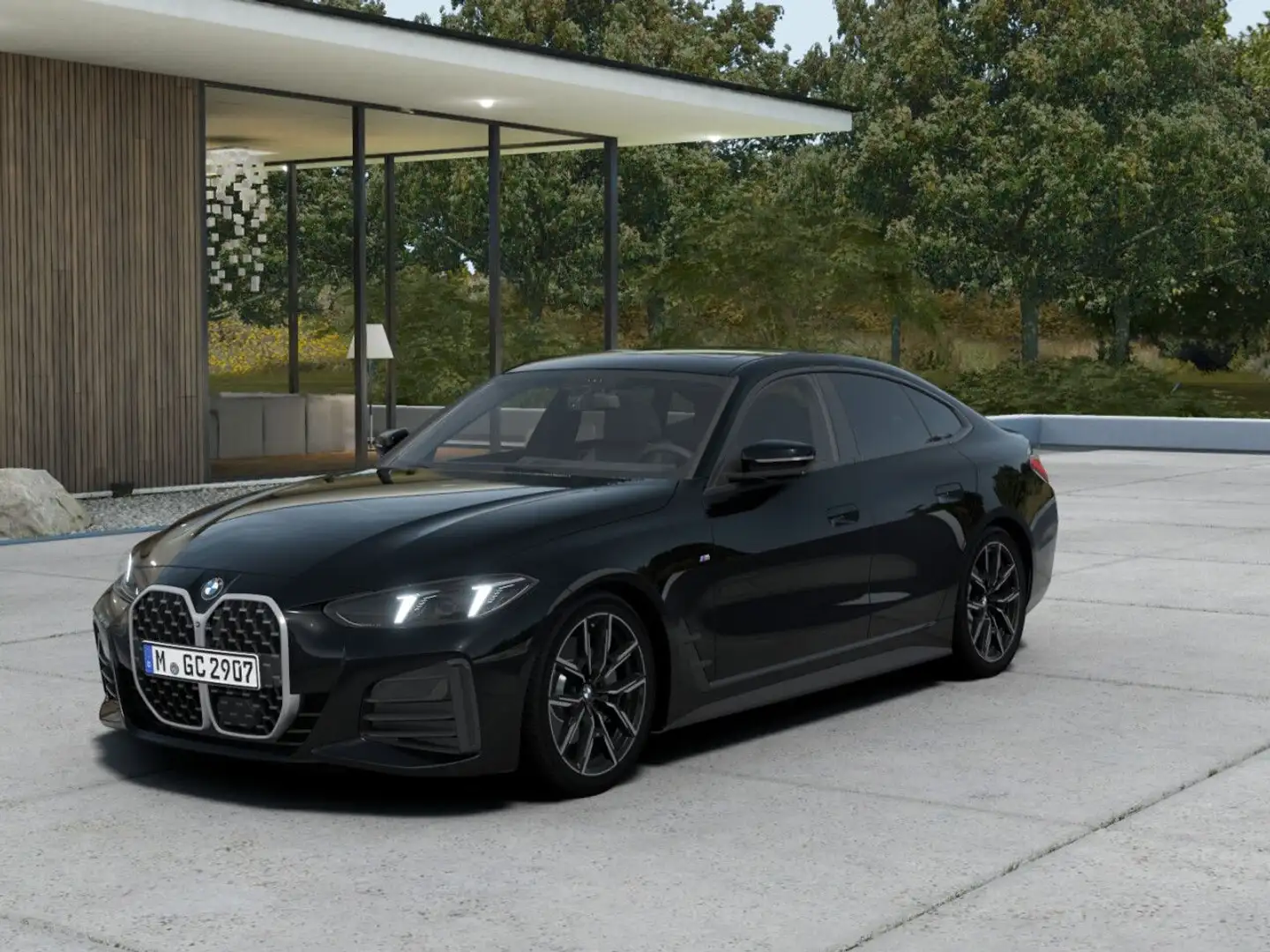 BMW 430 i xDrive GC M Sport GSD St&Go HUD 360° HiFi Schwarz - 1