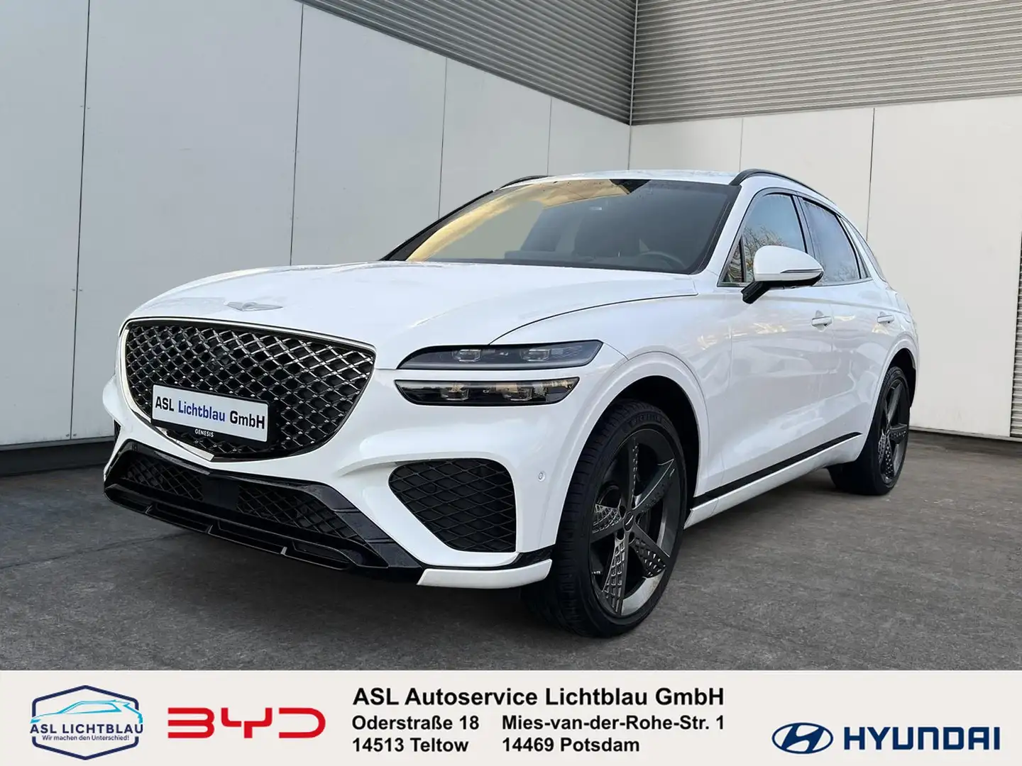 Genesis GV70 2.5 T Sport AWD Komfort-Paket & Sitzkomfort-Pak... Blanc - 1