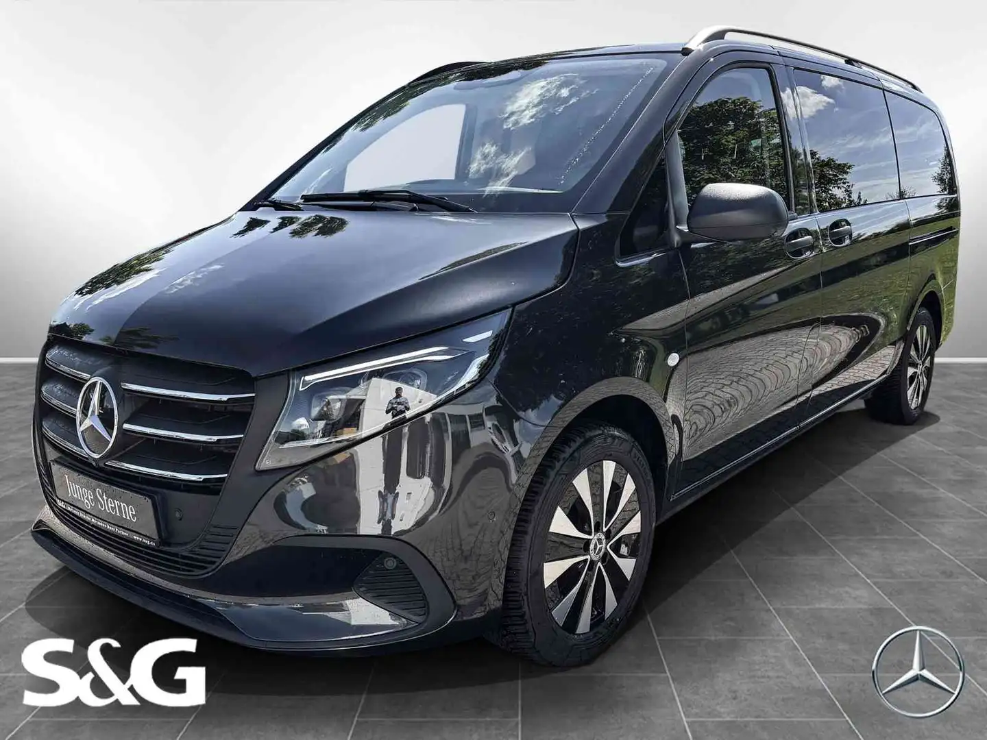 Mercedes-Benz Vito 119 CDI Tourer PRO Lang Totwink+MBUX Gris - 1
