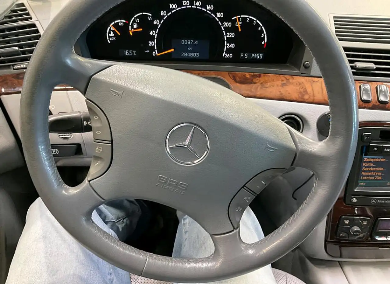 Mercedes-Benz S 430 Serie S 430 V8 cielo in fibra ottica stellato, foto 10