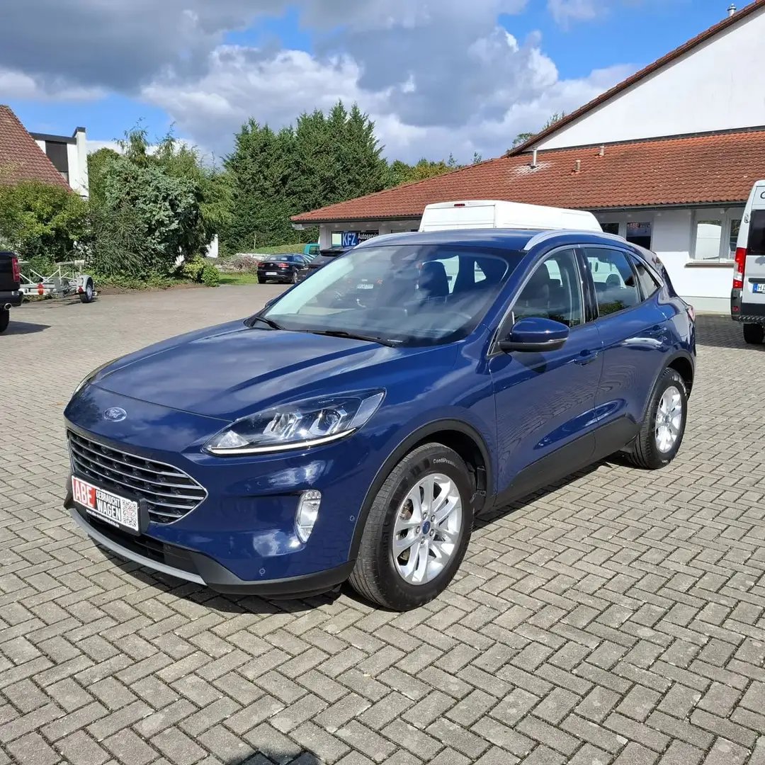 Ford Kuga 1.5 EcoBlue Titanium LED AHK Winterpaket Blau - 1