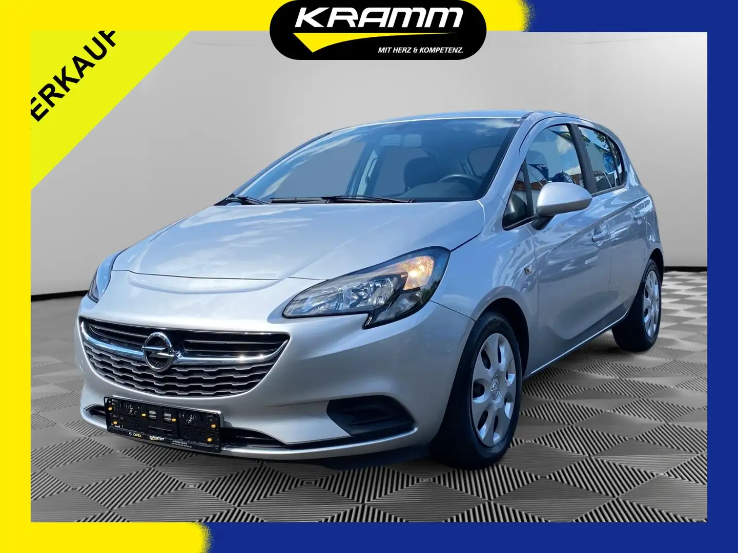 Opel Corsa EDITION 1.4 Sitzheiz.+ Parkpilot Silber - 1